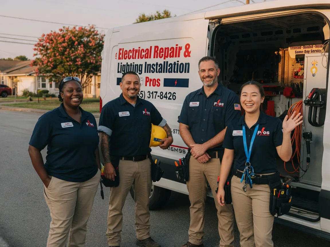 Licensed Electrician company in Happy, TX